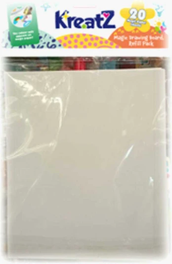 Usorteret KreatZ, Magic Drawing Board, Refill Pack 20 sheets