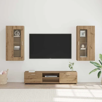 TV spintelių komplektas Amatininkų ąžuolas Apdirbta mediena