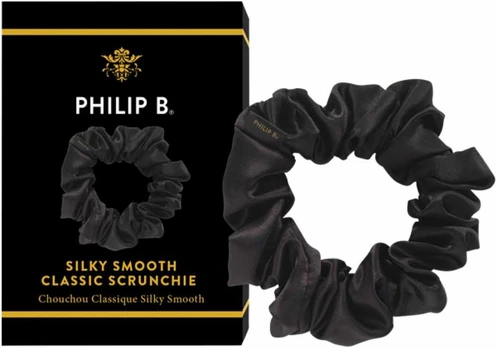Philip B Philip B - Classic Juodas Scrunchie