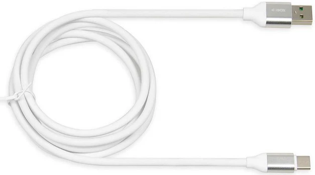 Laidas iBOX USB TYPE-C Cable USB, USB Type-C, 1.5 m, balta