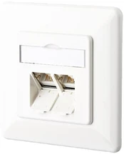 Metz METZ CONNECT E-DAT C6 2 jungčių potinkiniai grynai balti