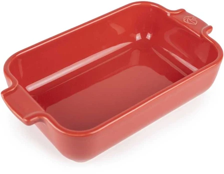 Dish, 18x12x5.1 cm, bright red, Appolia