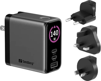 Sandberg Travel Charger PD140W Ekranas
