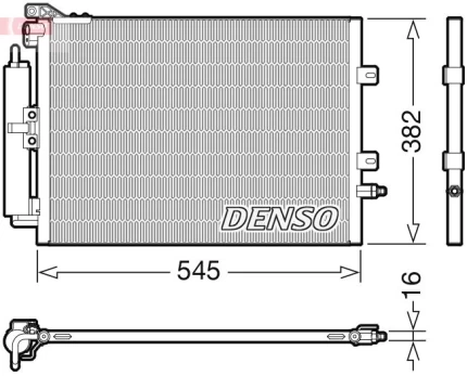 Kondensatorius, oro kondicionierius DENSO DCN23040