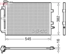 Kondensatorius, oro kondicionierius DENSO DCN23040 kaina