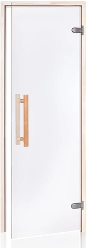 Andres Glass Solutions AD NATURAL stiklinės pirties durys