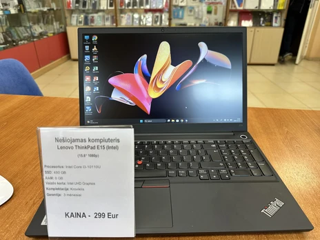 Lenovo ThinkPad E15 15.6'' I3-10110U 480GB 8GB ()