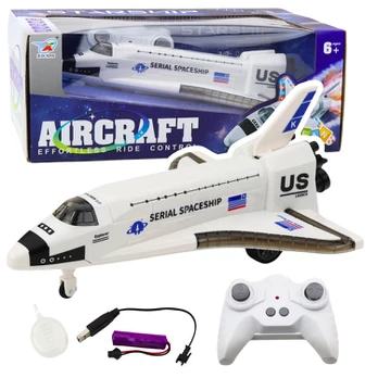 Rc erdvėlaivis Lean Toys Aircraft, balta sp.