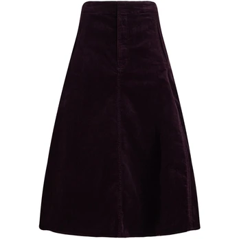 Midi sijonas moterims, Marga, Woven-a line-skirt