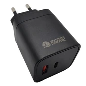 Kroviklis GaN USB Type-C, USB Type-A: 45W, PPS kaina