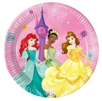 Usorteret Disney Prinsesse tallerkner 19,5 cm