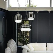 LED pakabinamas šviestuvas "Jube SP G", skaidrus/baltas, 3000K, DIM2