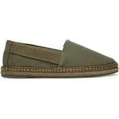 Espadrilės Calvin Klein Espadrille Webbing Cv HM0HM02075 Žalia