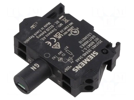 Illuminating unit | 22mm | 3SU1.5 | -25÷70°C | Illumin: LED | 24VAC