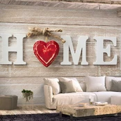 Artgeist Fototapetas - Home Heart (Raudona) kaina