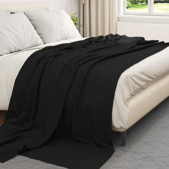 Mesti antklodės 6 pcs Juoda 270 x 240 cm Flysas