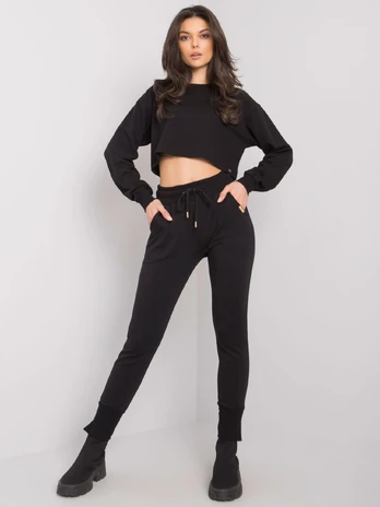 Juodos sportinės kelnės