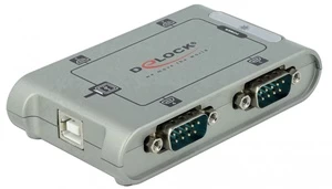 Adapteris Delock USB 2.0 To 4 x Serial Adapter 87414 kaina