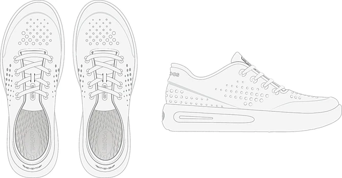 Crocs™ INMOTION PACER WOMEN’S White/Moonlight - 38,5