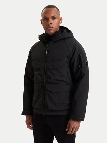 C.P. Company Striukė 21CMOW004A006097A Juoda Regular Fit