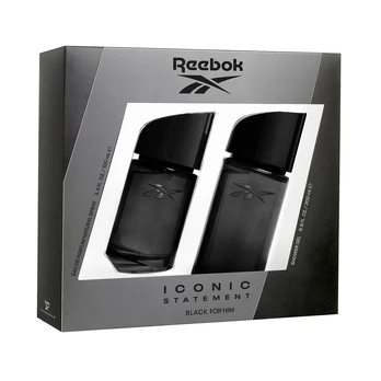 REEBOK ICONIC STATEMENT BLACK vyrų dovanų rinkinys