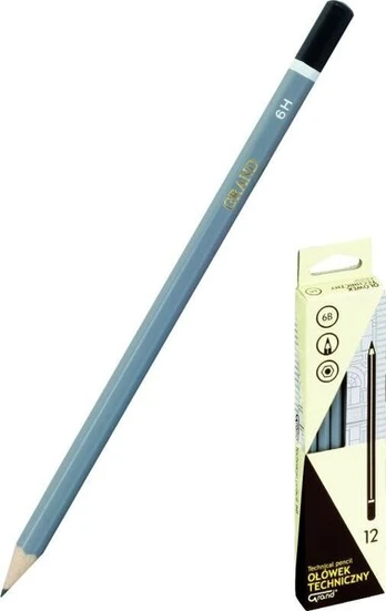 Pieštukas Grand Technical H, 12 vnt.