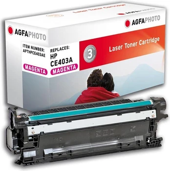 AgfaPhoto HP Laserjet Enterprise 500, CE403A, perdirbta kasetė