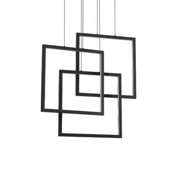 Ideal Lux Pakabinamas šviestuvas FRAME_SP_QUADRATO_NERO