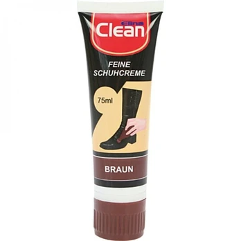 Batų tepalas su kempine, 75 ml, rudas