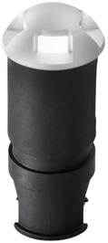 2W LED įleidžiamas į grindinį šviestuvas STEP, nikelio sp., 4000K, IP67