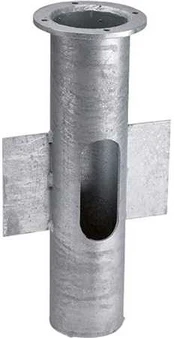 Sg Armaturen Fundament galvaniseret med anker for Raypullert