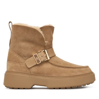 Tommy Hilfiger Sniego batai Th Buckle Shearling Snow Boot FW0FW09687 Smėlio