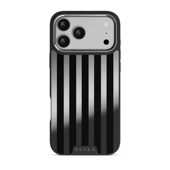 Prophecy - iPhone 17 Pro Max Case, Elite Mirror Dark (MagSafe) / Silver