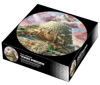 Dėlionė Babelio bokštas, Jigsaw 1000d.