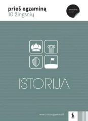Istorija. 10 žingsnių egzamino link kaina