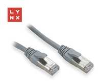 LYNX FTP patch kabelis Cat5e PVC, CCA, 3m, šedý
