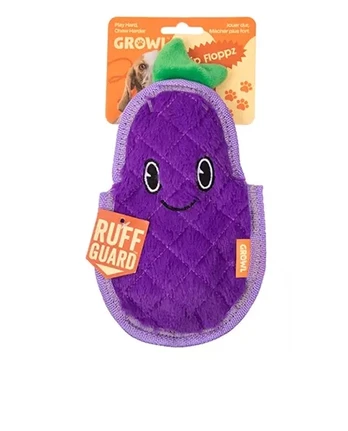 Growl Eggplant žaislas šunims, 22 cm