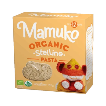 MAMUKO ekologiški makaronai STELLINE
