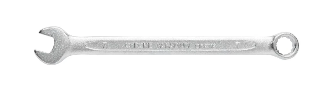 Kombinuotas raktas 7mm / CrV DIN-3113