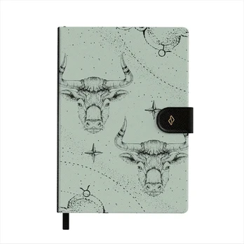 Taurus - Notebook, A5 (14.8 x 21cm) / Lined / Turquoise