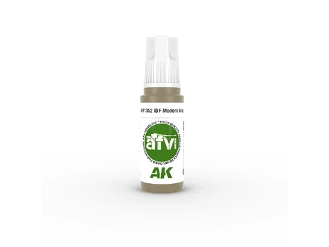 AK Interactive - IDF Modern Pilkas – AFV 3rd generation Akriliniai dažai, 17ml, AK11352