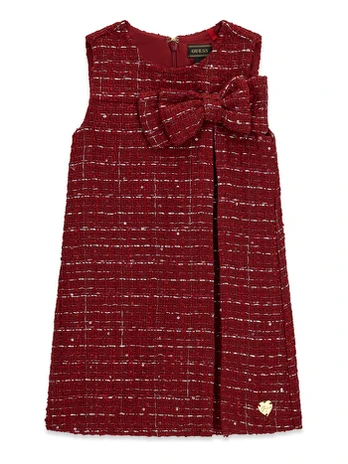 Guess Elegantiška suknelė K6BK09 W3994 Tamsiai raudona Regular Fit