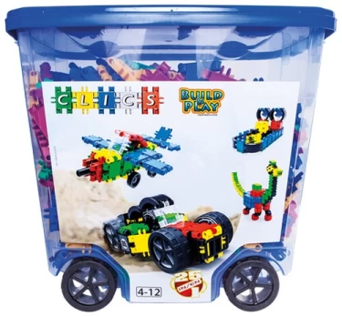 Konstruktorius Clics Rolbox Building Blocks Building Set 25in1