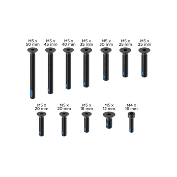 Quad Lock® Pro varžtų rinkinys