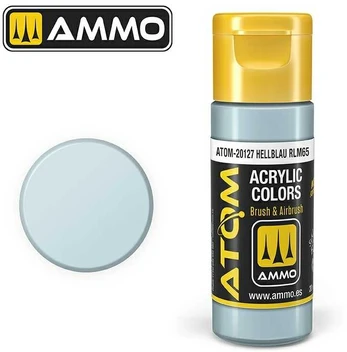 AMMO by MIG Jimenez AMMO MIG - ATOM Akriliniai dažai Hellblau RLM65, 20ml, 20127