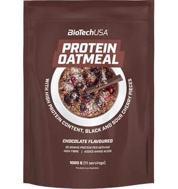BioTech Protein Oatmeal, Chocolate, 1000 g