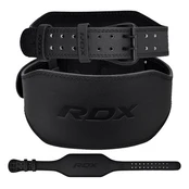 Sunkiosios atletikos diržas RDX Leather, juoda, S