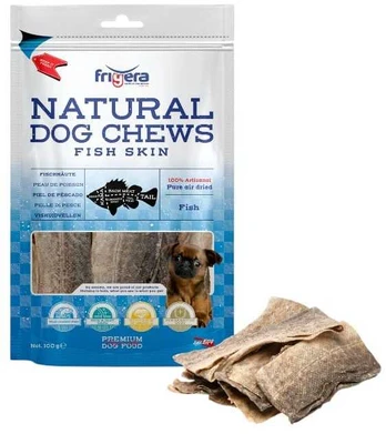 Frigera džiovinta žuvies oda, 100 g