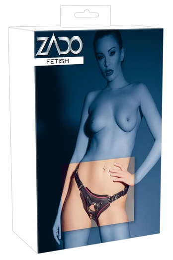 Zado Leather String Strap-on S-L Seksuali lateksinė apranga