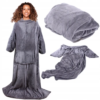 Verk Group Blanket with sleeves fleece warm sweatshirt140x200